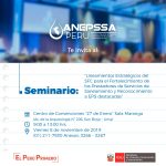 Seminario: "Lineamientos Estratégicos del SFC para el fortalecimiento de los prestadores de servicio de saneamiento y Reconocimiento a EPS destacadas"